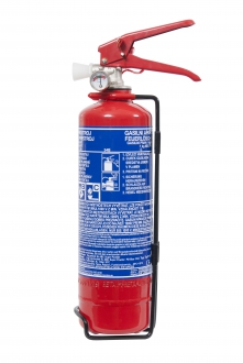 Extintor de fuego portatil de polvo 1 Kg - P1 BETA-L