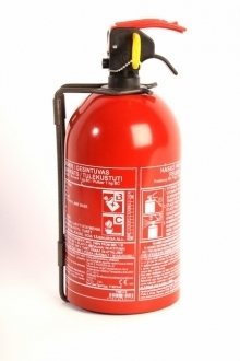 Extintor de fuego portatil polvo 1 kg BC
