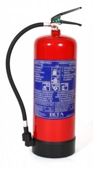Extintor de fuego portatil agua 9l