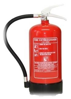 Extintores portátiles de polvo 6kg - Clase D